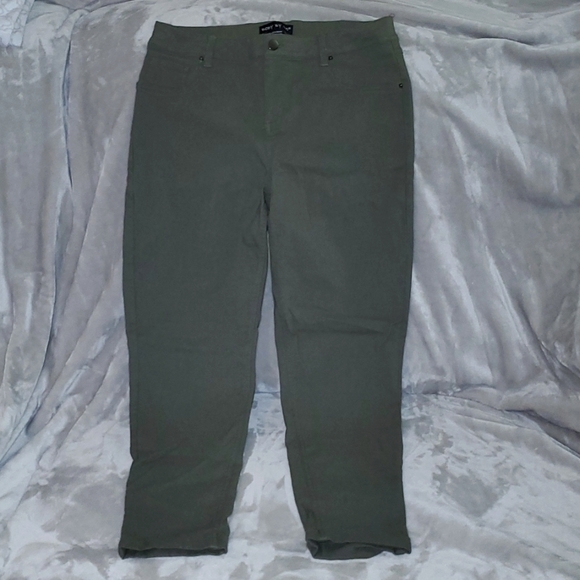 Seaweed Green Pants - Picture 2 of 3